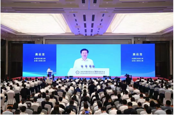 青山、振石、宏旺、甬金等上榜“2025中國民營企業(yè)500強”
